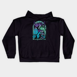 Dungeons, Inc. - RPG Monsters Parody Kids Hoodie